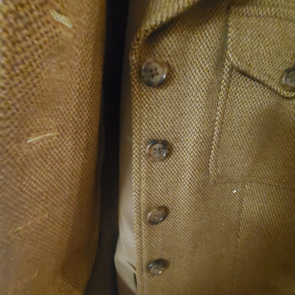 LAUREN RALPH LAUREN NWT WOOL BLEND TWILL BROWN BLAZER 16W. TAILORED - Picture 5 of 13